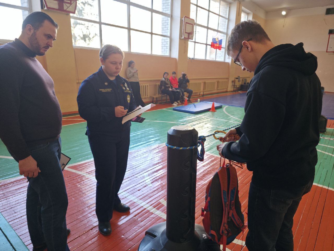 Добровольцы Донецкого РО ВСКС оказали содействие в проведении региональных соревнований по основам безопасности и защиты Родины