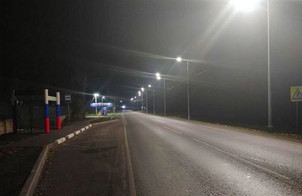 До конца года автодорога Донецк - Макеевка - Торез - до границы ЛНР будет полностью обустроена искусственным электрическим освещением