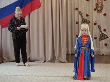 В честь Года единства народов России в ГБДОУ "ДЕТСКИЙ САД 7 Г.О. МАКЕЕВКА" ДНР состоялся значимый конкурс чтецов «Сила России — в единстве!»