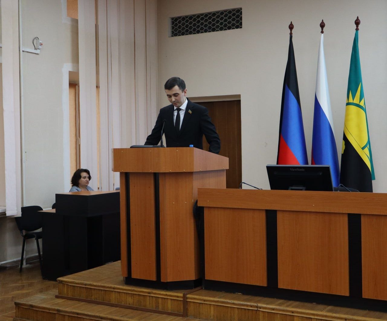 Валентина Харлашка: 26 марта провела 66 заседание Макеевского городского совета Донецкой Народной Республики Валентина Харлашка: 26 марта провела 66 заседание Макеевского городского совета Донецкой Народной Республики