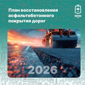 Александр Подгорный: План восстановления дорожного покрытия на 2026 год