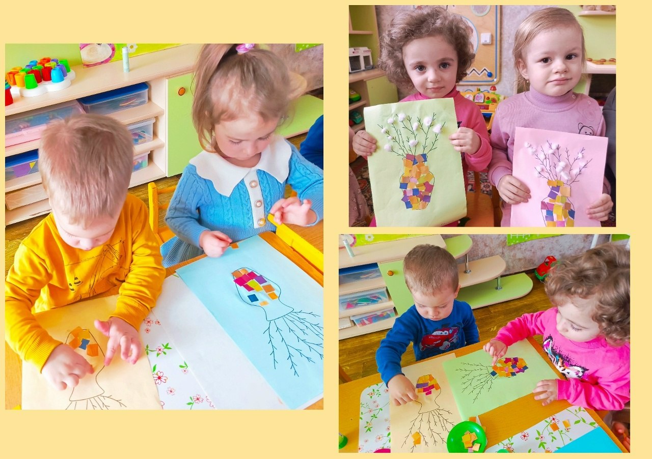 В преддверии Вербного воскресенья, светлого весеннего праздника, воспитанники группы "Фантазёры" ГБДОУ "ДЕТСКИЙ САД № 115 Г.О. МАКЕЕВКА" ДНР создали аппликацию на тему «Веточки вербы в вазе» В преддверии Вербного воскресенья, светлого весеннего праздника, воспитанники группы "Фантазёры" ГБДОУ "ДЕТСКИЙ САД № 115 Г.О. МАКЕЕВКА" ДНР создали аппликацию на тему «Веточки вербы в вазе»