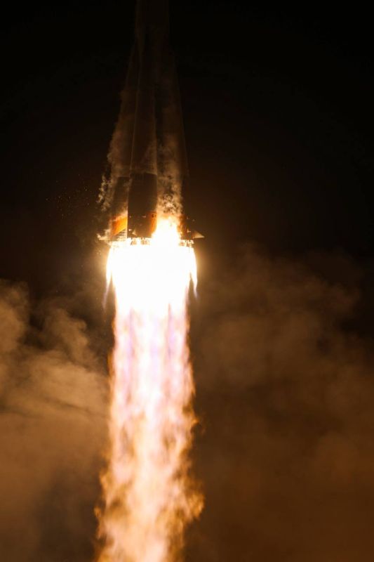 С Байконура успешно стартовала ракета-носитель с грузовым кораблем «Прогресс МС-34» С Байконура успешно стартовала ракета-носитель с грузовым кораблем «Прогресс МС-34»