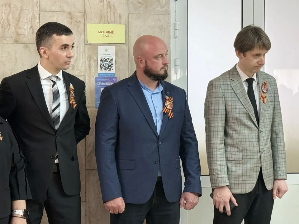 Сегодня, в канун Дня Победы, в Центрально-Городском внутригородском районе, на базе ГБОУ «Лицей № 2 «Престиж» с углубленным изучением отдельных предметов городского округа Макеевка» ДНР, по адресу: г.о Макеевка... Сегодня, в канун Дня Победы, в Центрально-Городском внутригородском районе, на базе ГБОУ «Лицей № 2 «Престиж» с углубленным изучением отдельных предметов городского округа Макеевка» ДНР, по адресу: г.о Макеевка...