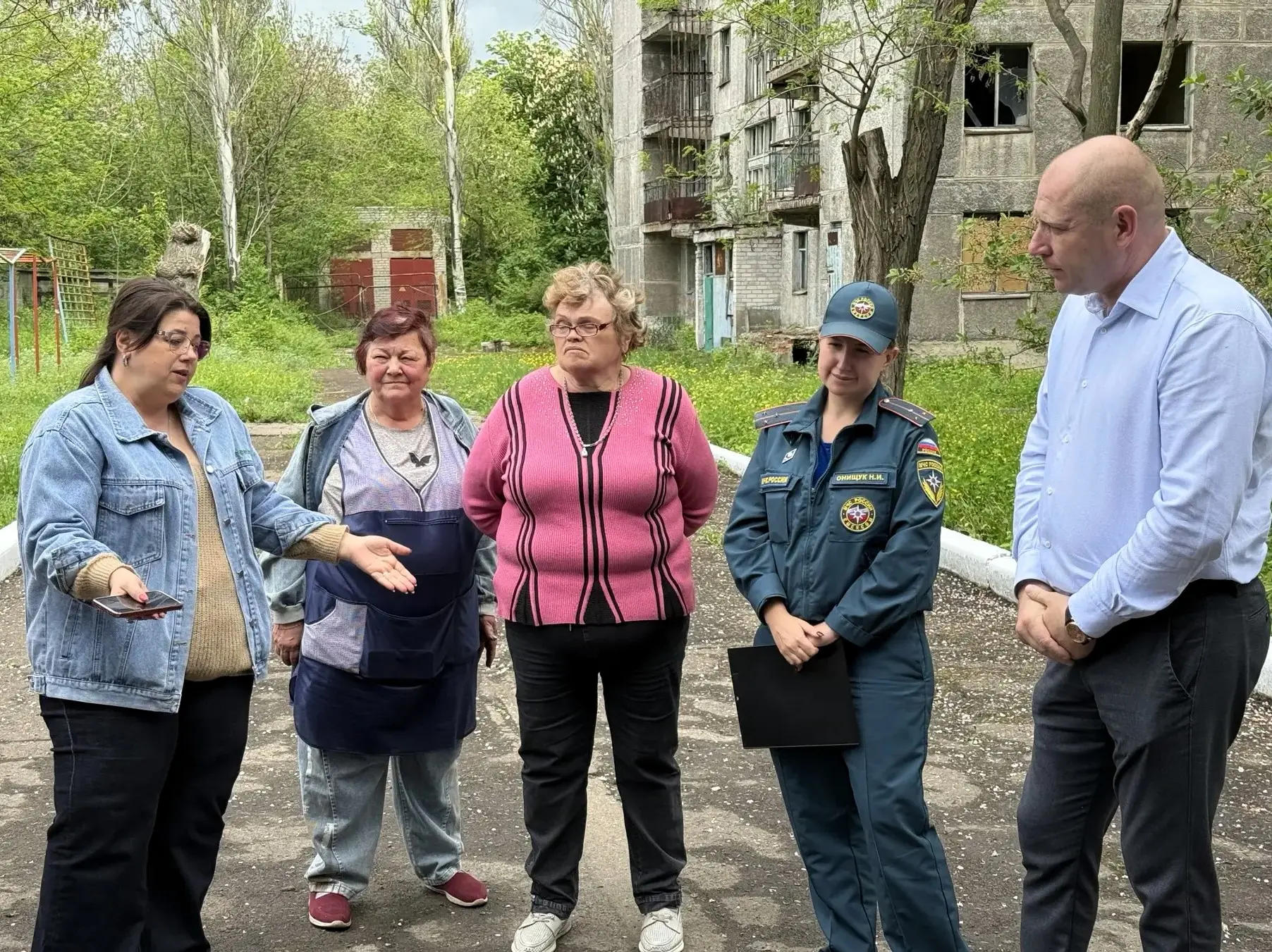 Евгений Марченко провел встречу с населением в Советском внутригородском районе городского округа Макеевка Евгений Марченко провел встречу с населением в Советском внутригородском районе городского округа Макеевка