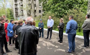 Евгений Марченко провел встречу с населением в Советском внутригородском районе городского округа Макеевка