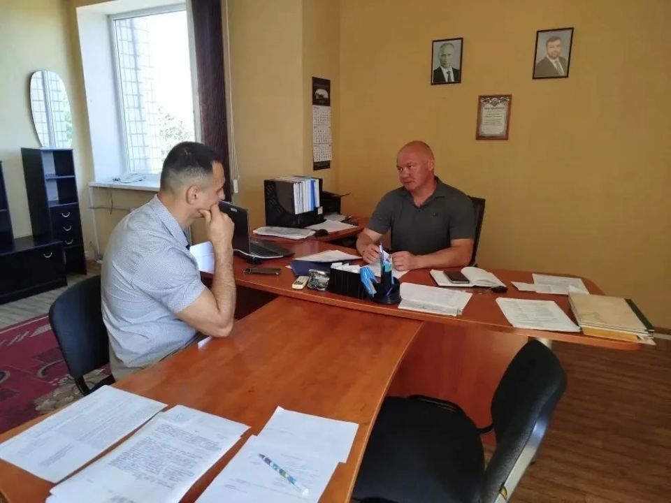 22 мая в Управе Горняцкого внутригородского района Администрации городского округа Макеевка ДНР состоялся прием граждан по личным вопросам первого заместителя руководителя Управы Горняцкого внутригородского района... 22 мая в Управе Горняцкого внутригородского района Администрации городского округа Макеевка ДНР состоялся прием граждан по личным вопросам первого заместителя руководителя Управы Горняцкого внутригородского района...