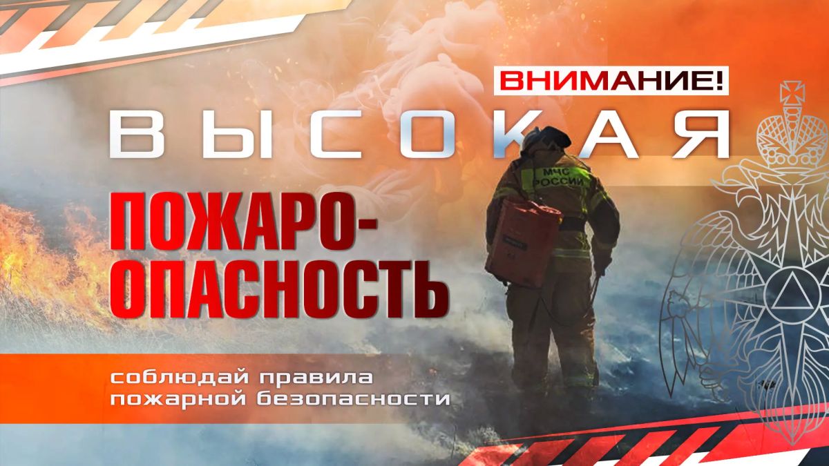 Высокая пожароопасность (4 класс) в ДНР ожидается до конца суток 6 июля и в течение суток 7 июля
