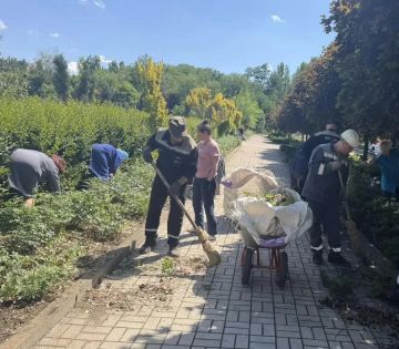 Трудовой десант на Макеевкоксе