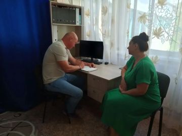 В здании , ГБДОУ «Детский сад № 184 комбинированного вида городского округа Макеевка» ДНР, расположенного по адресу: г. Макеевка, м-н Октябрьский, 17А состоялся выездной прием граждан по личным вопросам, который провел...