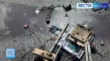 Последствия атаки БПЛА ВСУ в Горняцком районе Макеевки