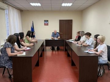 31 августа в Советском внутригородском районе городского округа Макеевка состоялась рабочая встреча секретарей первичных отделений Единой России