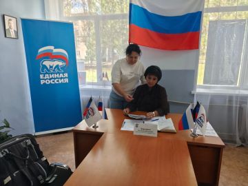 8 сентября провела личный прием граждан в общественной приемной «Единой России» Кировского внутригородского района Макеевки