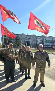 Дмитрий Огилец: Сегодня члены Макеевской городской организации "Российский союз ветеранов Афганистана и специальных военных операций" приняли участие в выборах депутатов Государственной Думы Российской Федерации