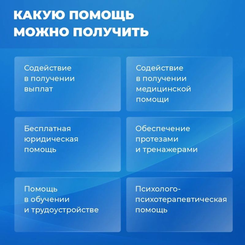 Фонд «Защитники Отечества» помогает участникам СВО и их семьям решать самые разные вопросы — от оформления документов до психологической поддержки Фонд «Защитники Отечества» помогает участникам СВО и их семьям решать самые разные вопросы — от оформления документов до психологической поддержки