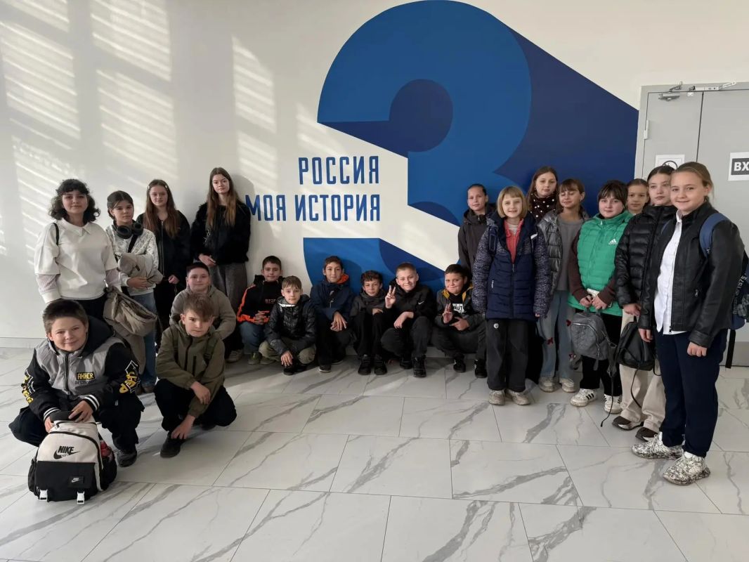 Путешествие в прошлое: пятиклассники ГБОУ «СШ № 53 Г.О. МАКЕЕВКА» побывали в мультимедийном парке «Россия — моя история» Путешествие в прошлое: пятиклассники ГБОУ «СШ № 53 Г.О. МАКЕЕВКА» побывали в мультимедийном парке «Россия — моя история»