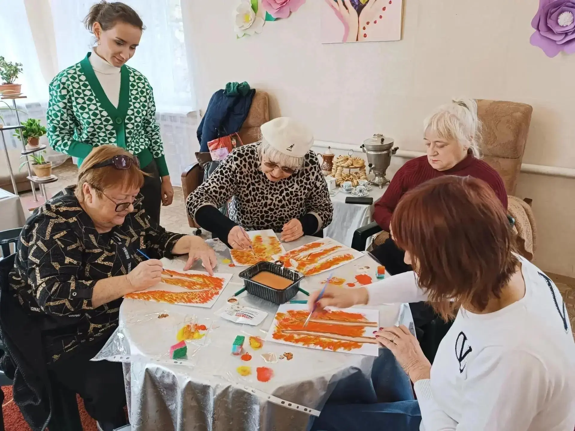 Творчество для активного долголетия